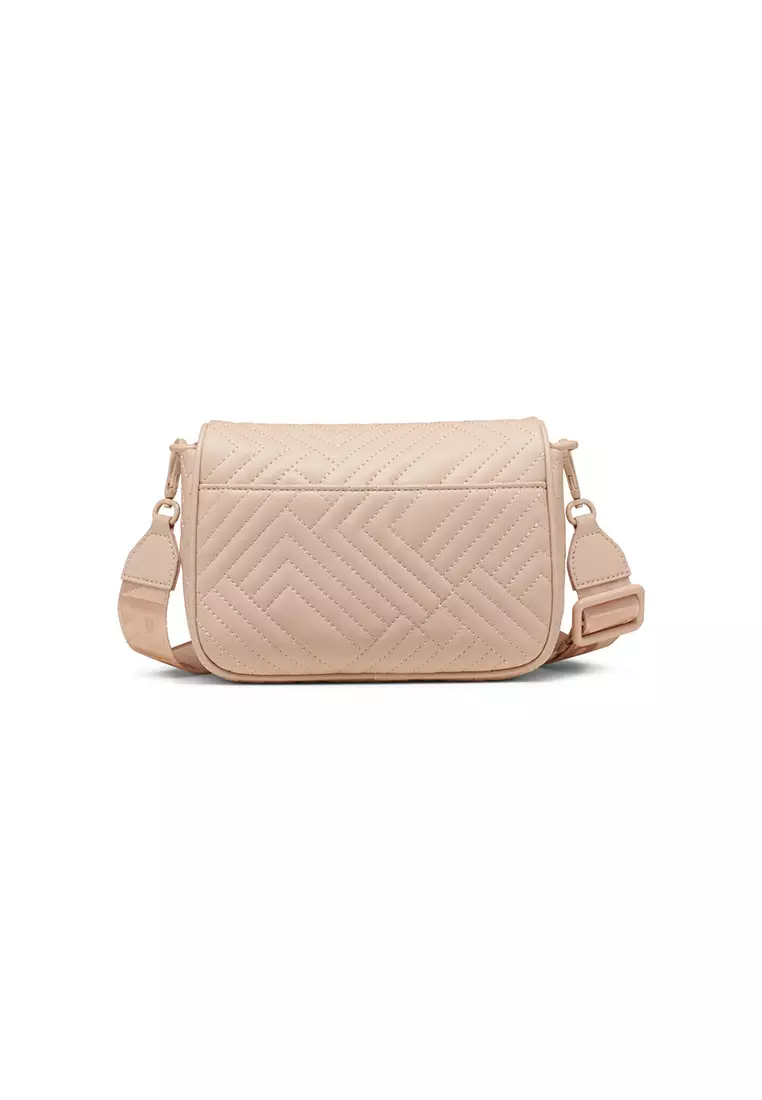 Karl Lagerfeld Voyage Biker Crossbody Bag - Shell
