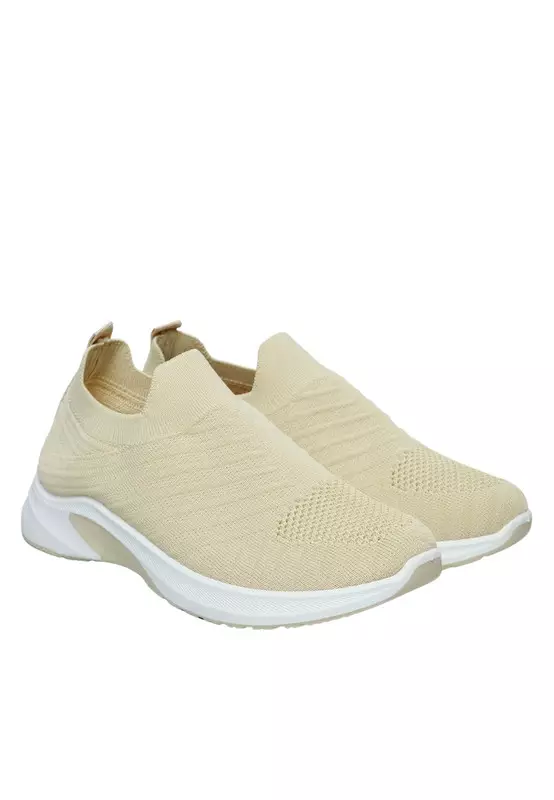 Dr. Kevin Sepatu Olahraga Wanita Sneakers Flyknit Slip On 589-034