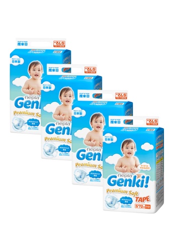 Nepia Genki! Premium Soft Tape S72  – Carton of 4 D57ADESD4A813FGS_1