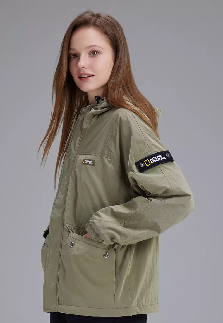 男女同款ONCA立體剪裁連帽外套