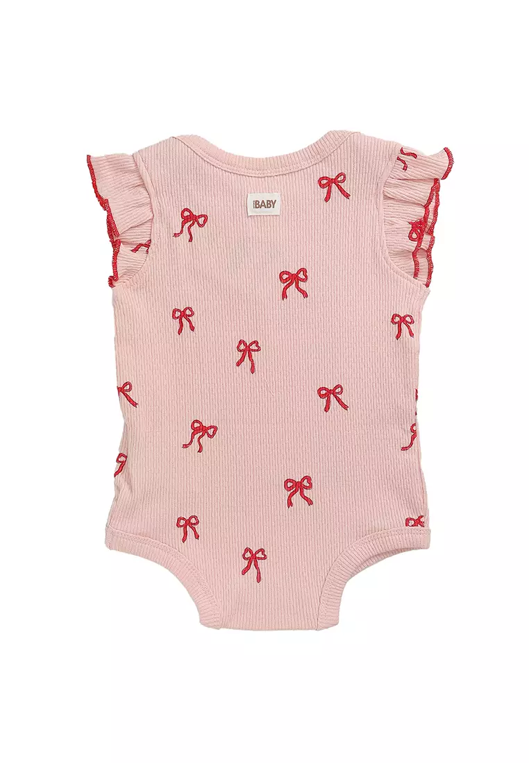 Organic Pointelle Flutter Bubbysuit