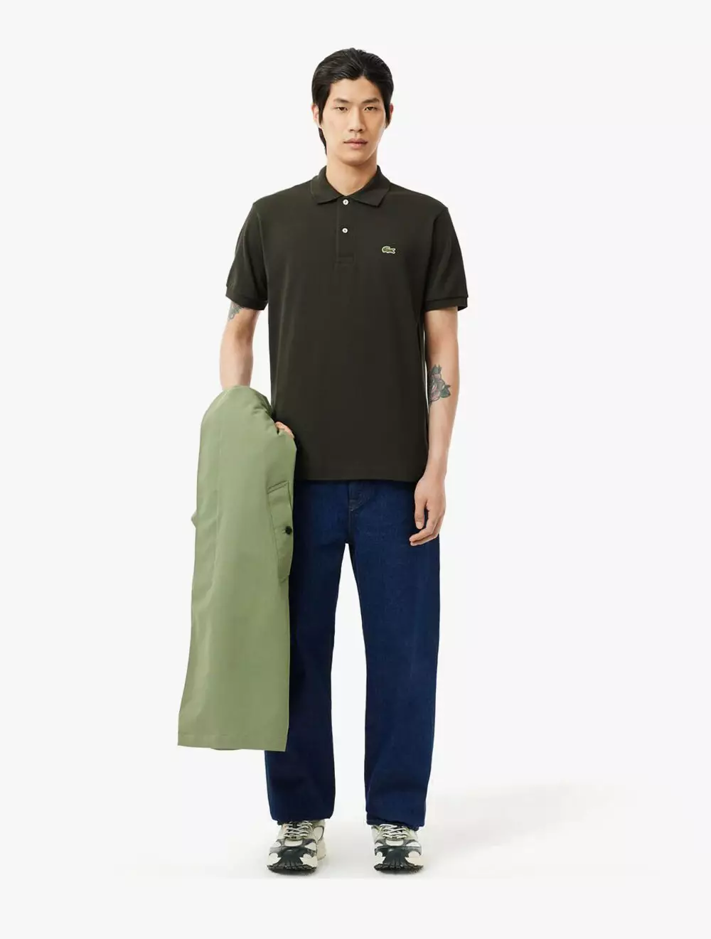 Classic Fit L.12.12 Original Piqué Polo Shirt - GREEN