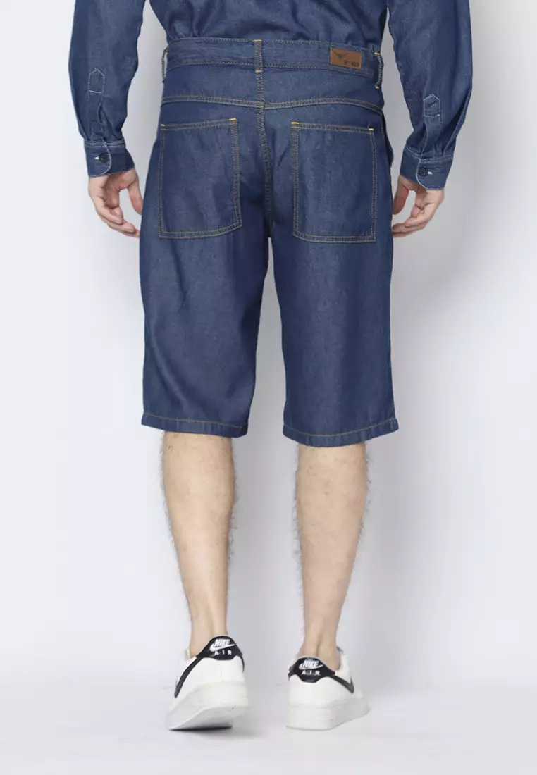 Celana Pendek Skena Pria Denim Chambay 162402