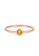 Aquae Jewels pink Ring My BirthStone Citrine – November, 18K Gold - Rose Gold 36D80AC235A685GS_1