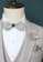 Kings Collection silver Silver Bow Tie with Buttonhole and Brooch (UPKCBT2001) 5D371ACE4E1E99GS_2