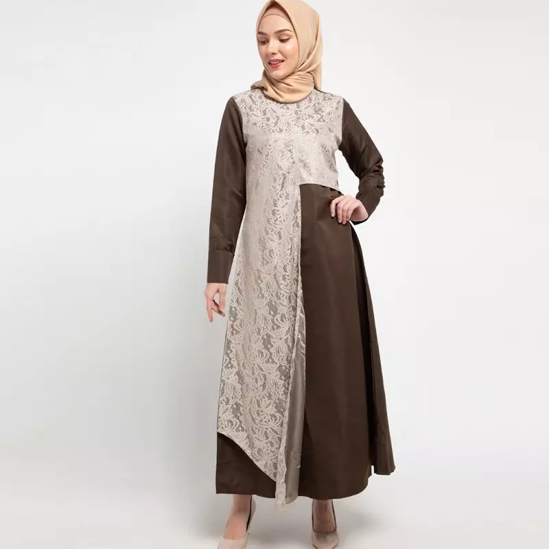 Sania Maxi Dress In Beige