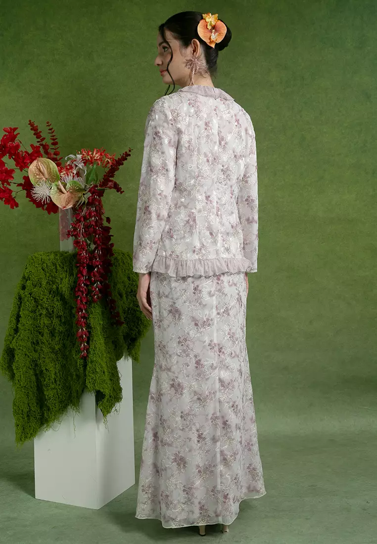 Katrina Ruffle Kebaya Set