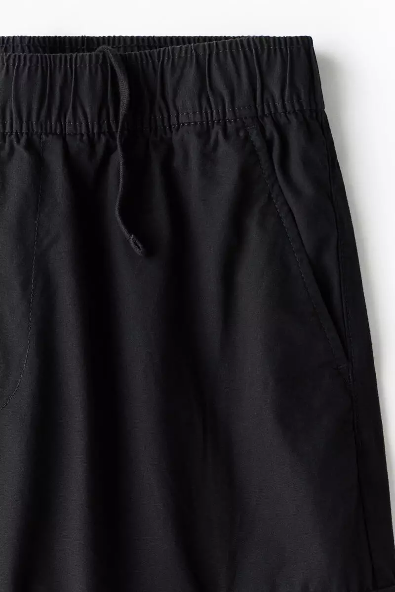 Loose Fit Cotton cargo trousers