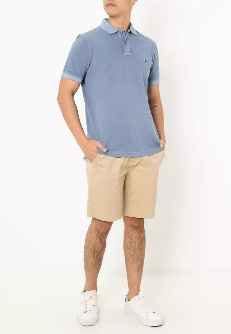 Garment Dye Regular Polo Shirt - Tommy Mainline