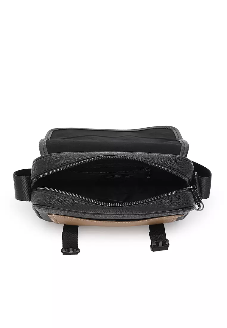 Men's Sling Bag / Crossbody Bag (Tas Selempang Pria) - Cokelat