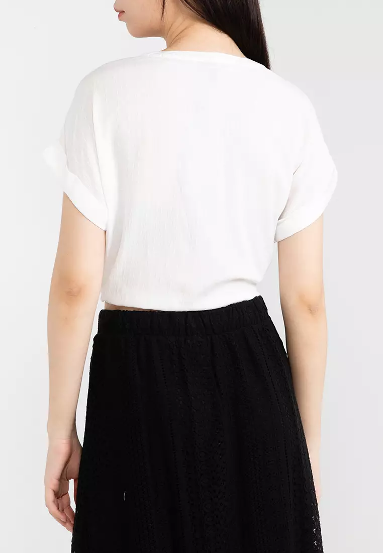 Gabbi Cropped Tie Top