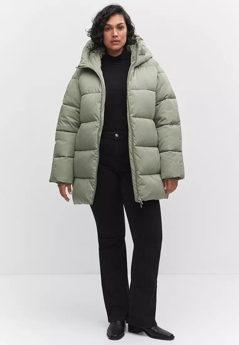 Quilted parka 2025 with hood