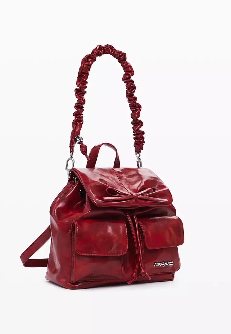 Small backpack with bow