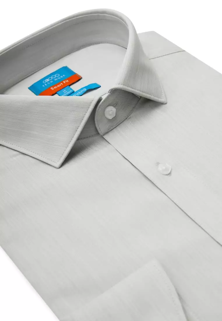 Non-Iron Quick Dry Smart Fit Poplin Shirt
