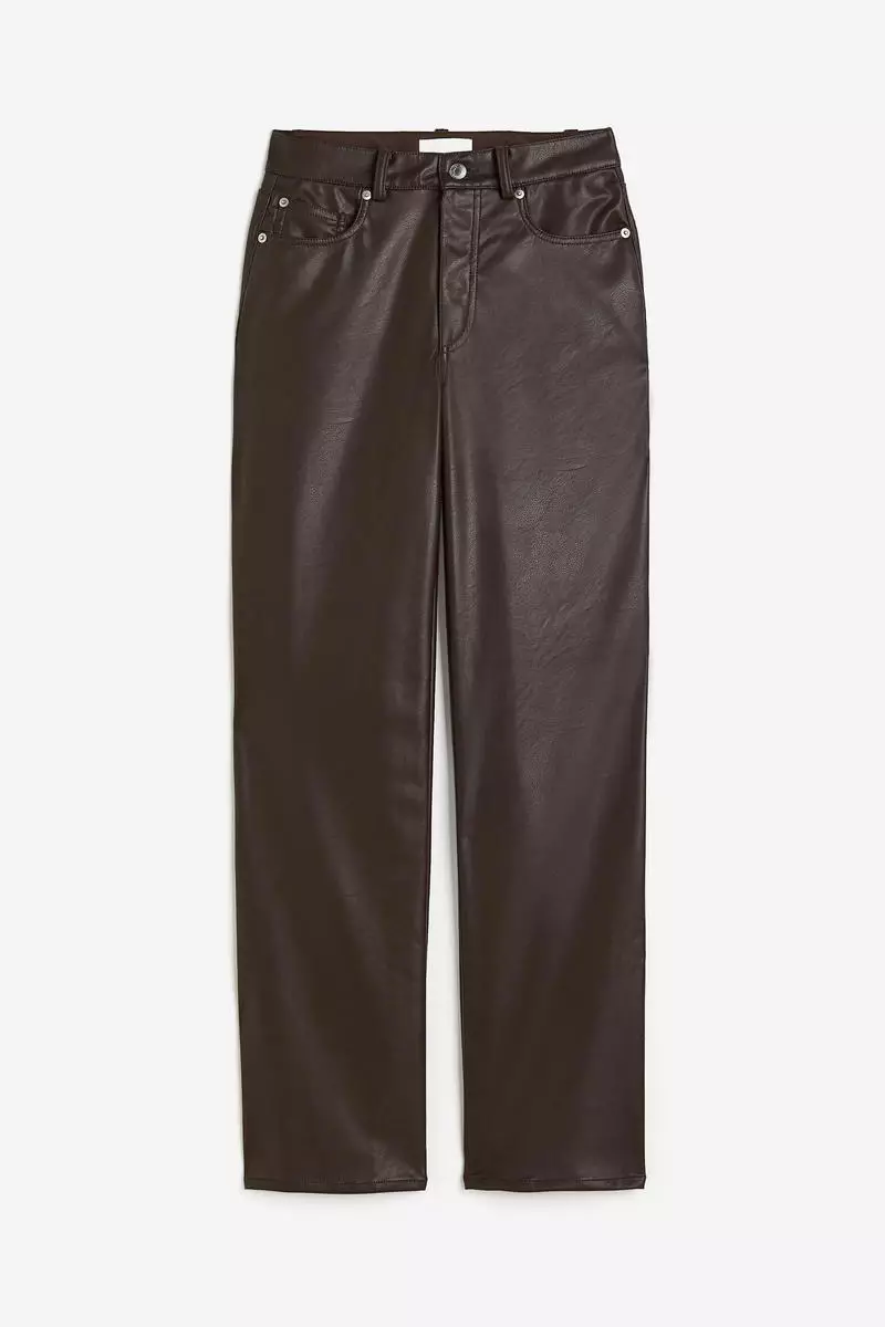 Coated trousers