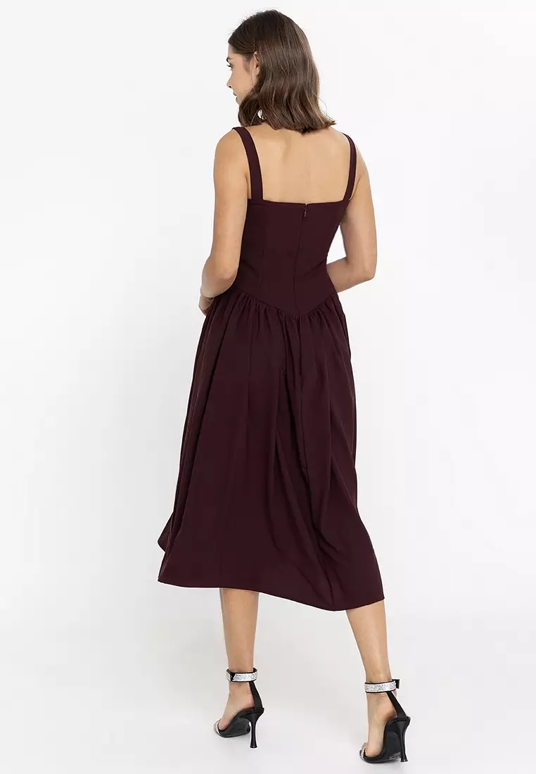Pepper Corset Midi Dress