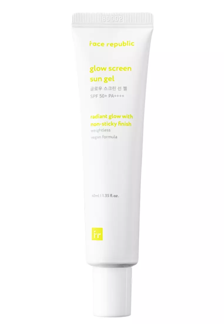 Buy Face Republic Glow Screen Sun Gel Spf50+ Pa++++ 40ml 2024 Online 