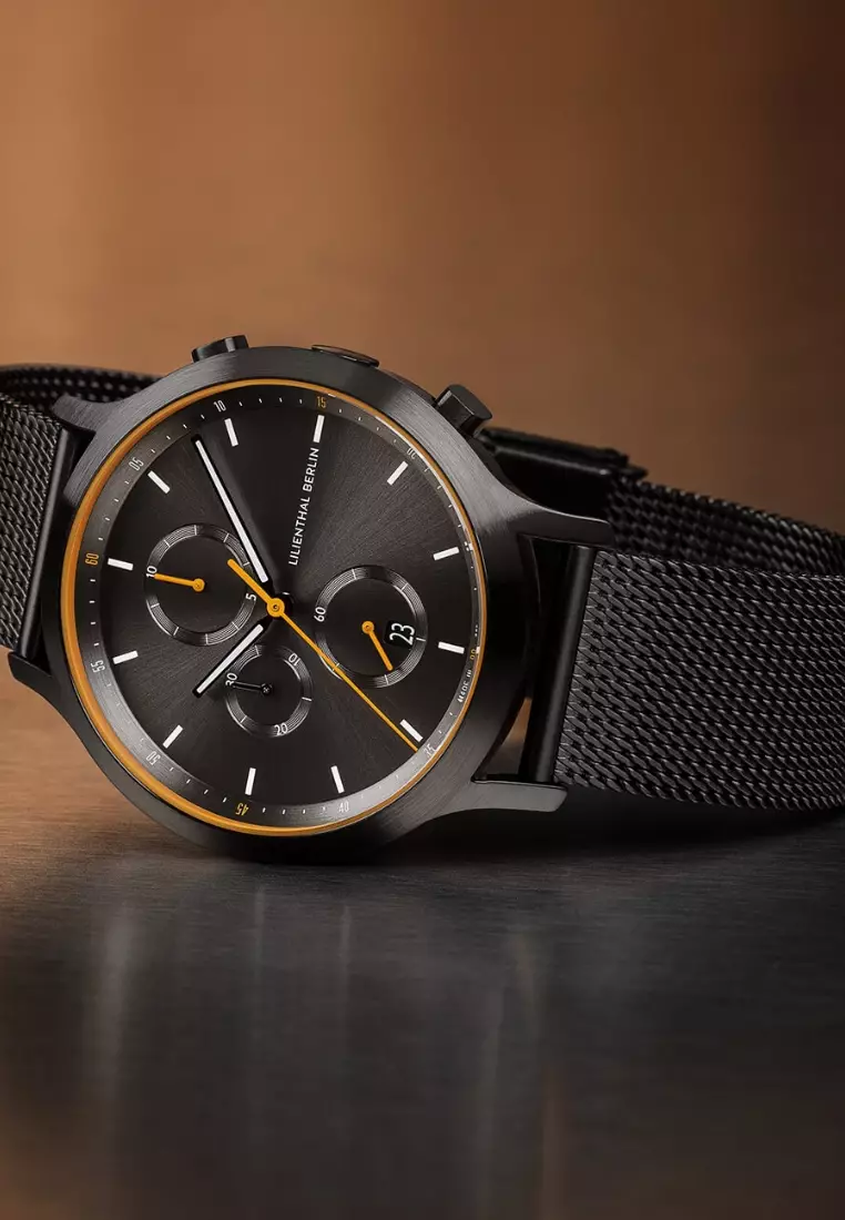 Chronograph Black Orange