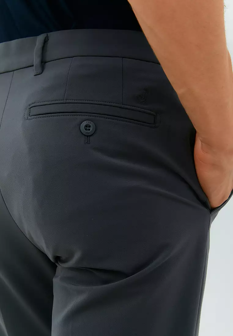 Jobb San Moritz Celana Panjang Modern Slim Fit Dark Grey