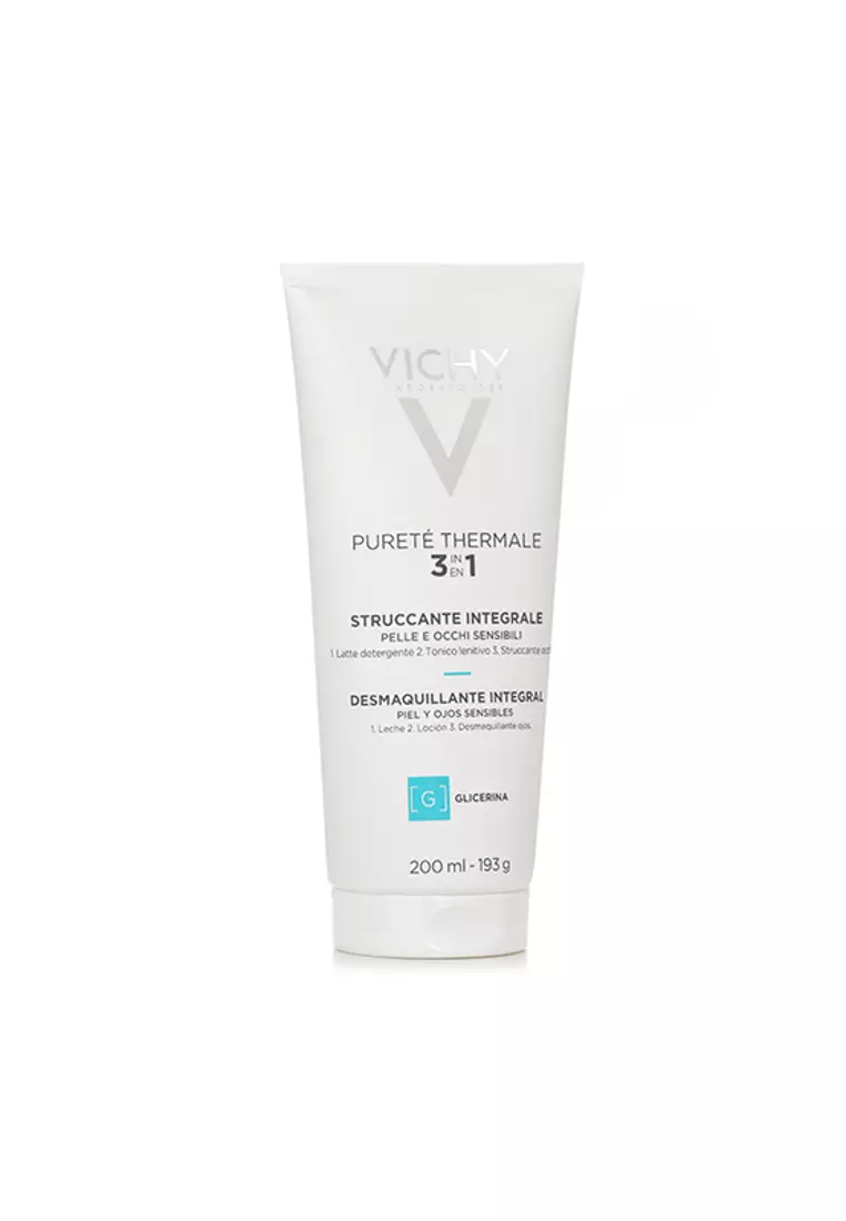 VICHY - Purete Thermale 3 In 1 One Step Cleanser (For Sensitive Skin) 200ml/6.76oz