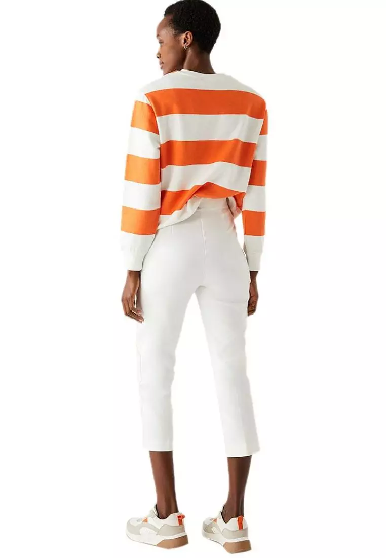 Marks and spencer cropped trousers sale