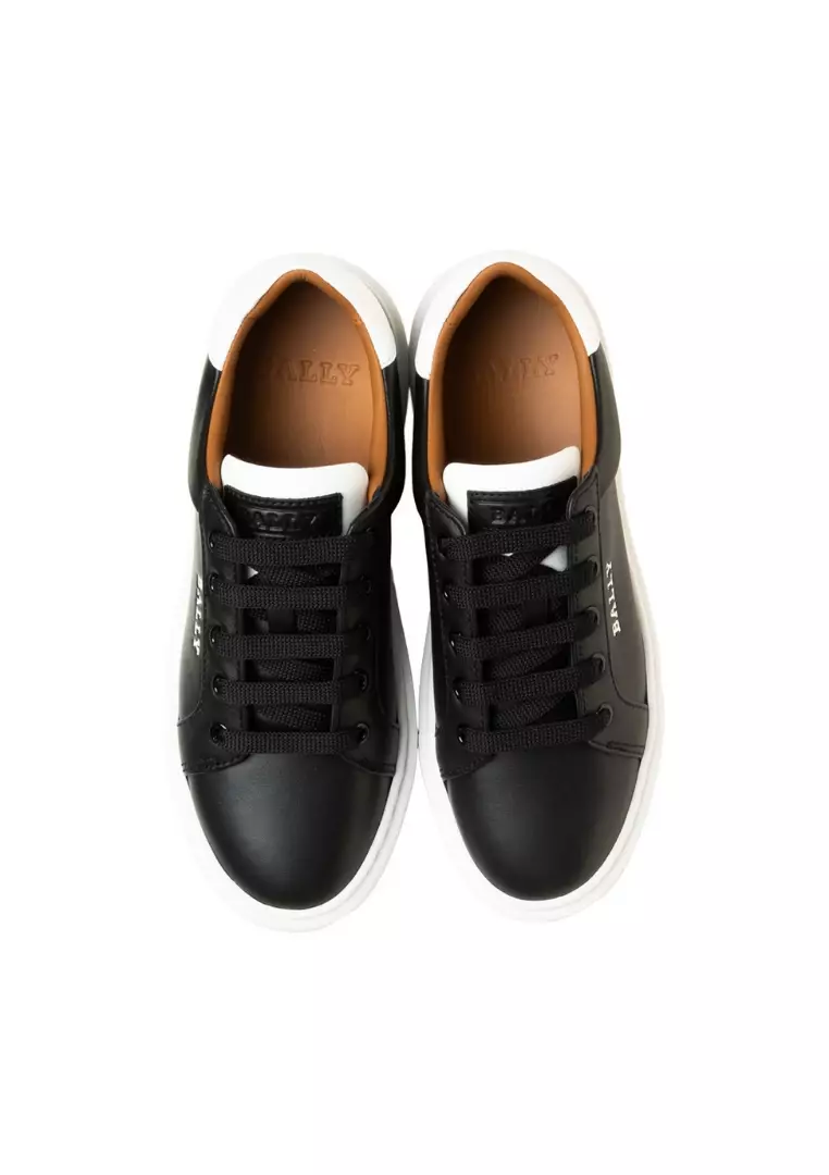 Clarys O Sneakers in Leather - Black