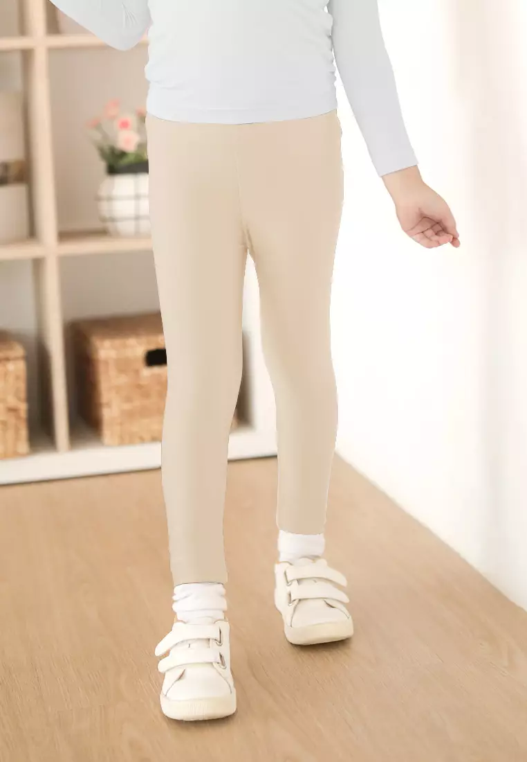 Cotton Bee - Kayma Leggings | Celana Legging Anak Perempuan | Legging Inner - L