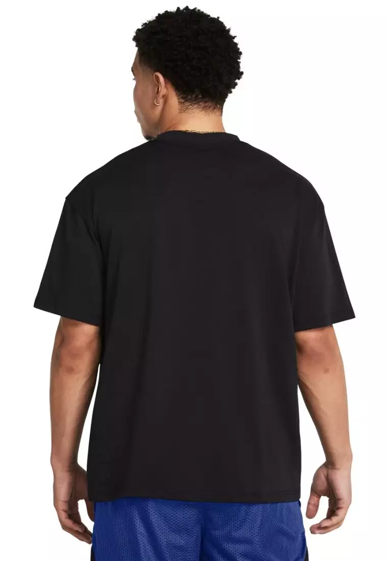 Men's Heavyweight Oversized Branded T-Shirt