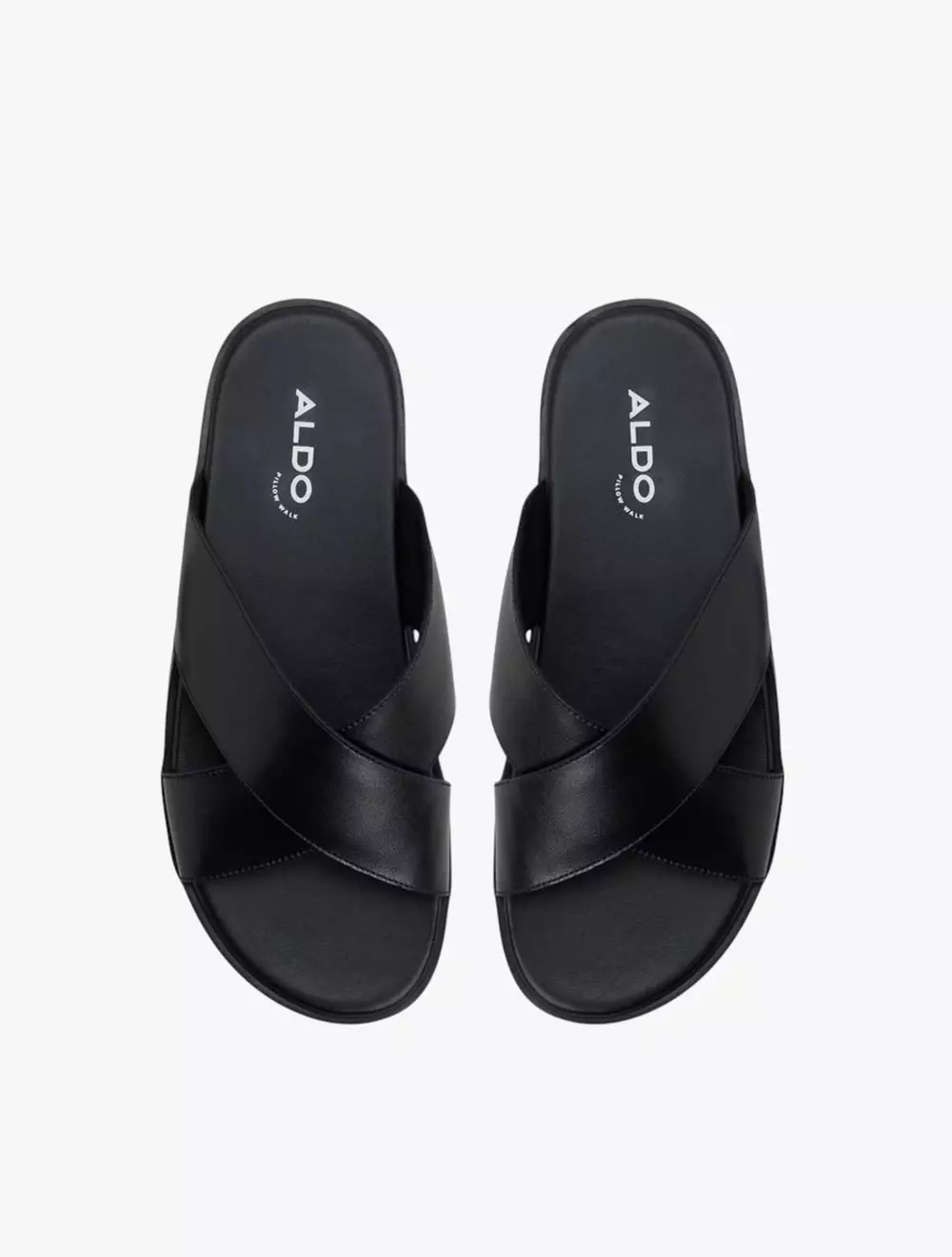 Aldo Erik Men's Flat Sandals - Black