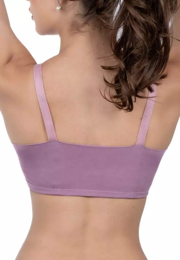 Full Cup Lacey Bra (LB4336 PI)