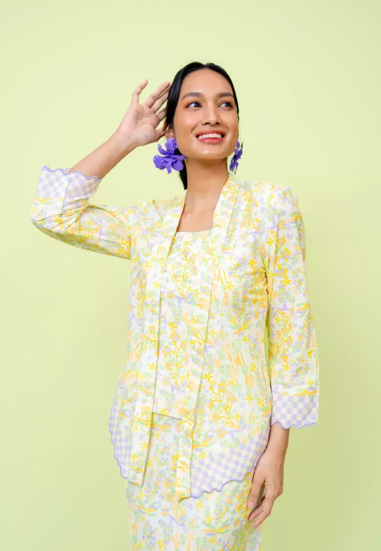 Bayu Somerset Agnes Kotabaru Kebaya - Fairybud Yellow