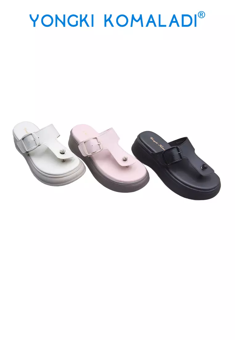 [ ORIGINAL ] YONGKI KOMALADI SANDAL OL-AY472-24 PINK