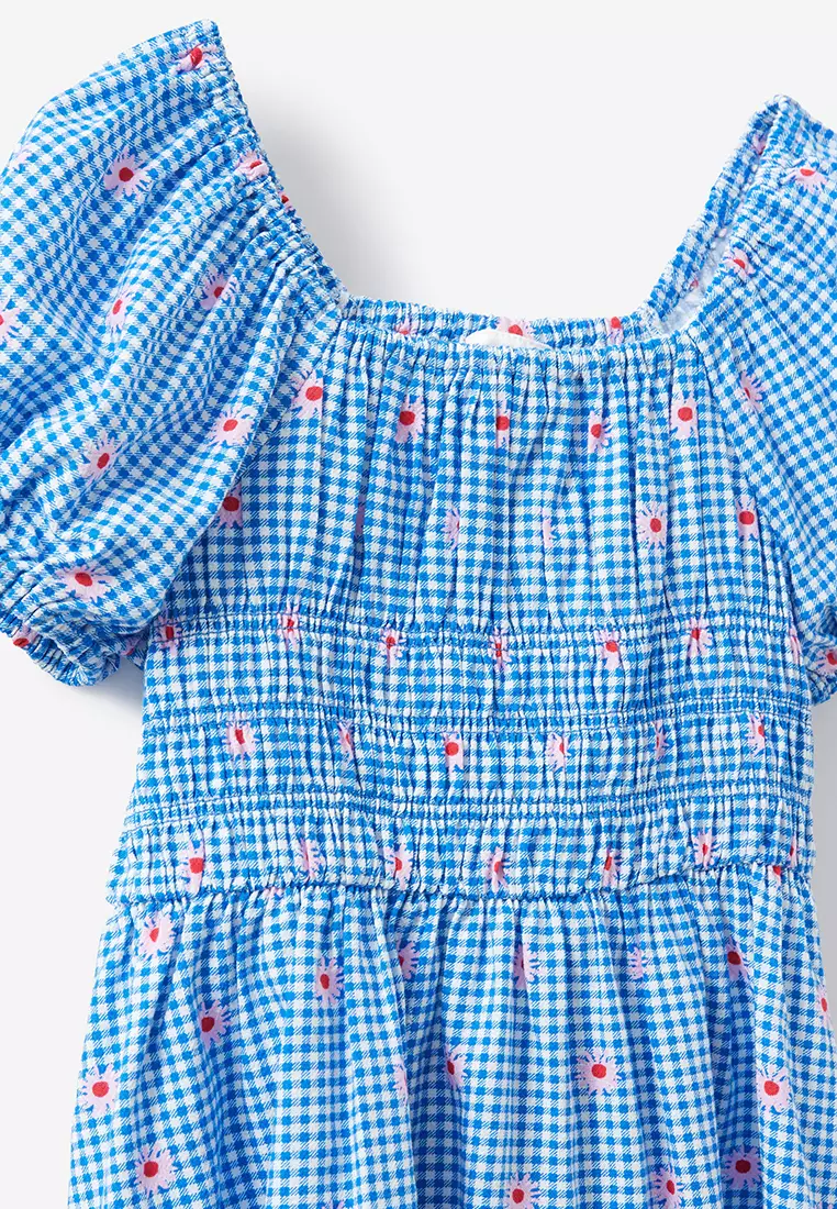 Emily Puff Sleeves Dress