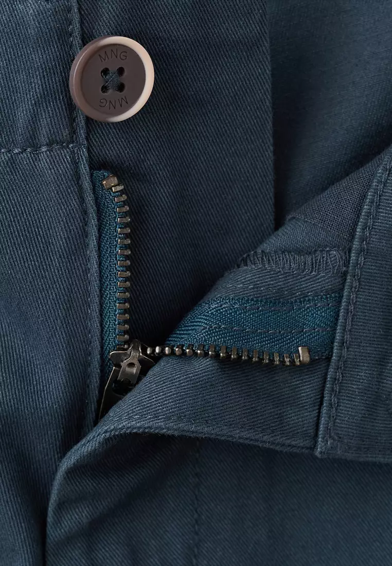 Cotton Cargo Trousers