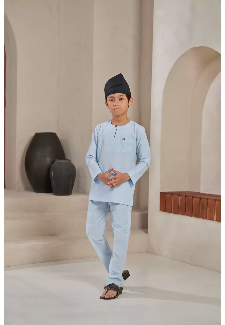 Baju Melayu Moden Teluk Belanga For Kids