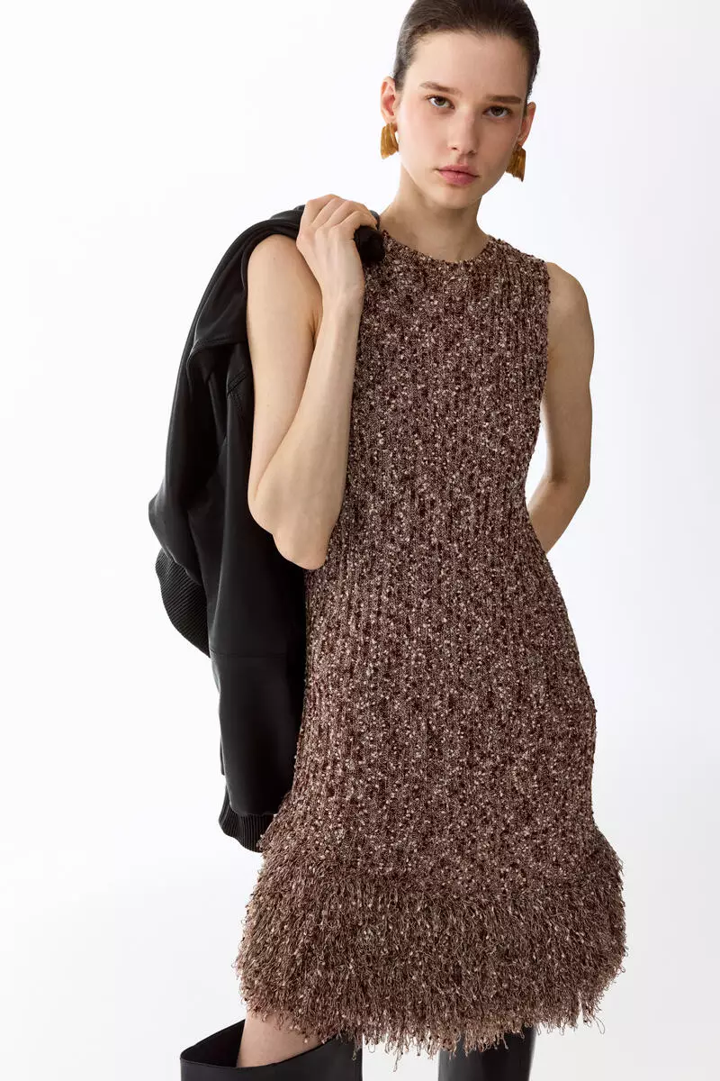 Fringed dress