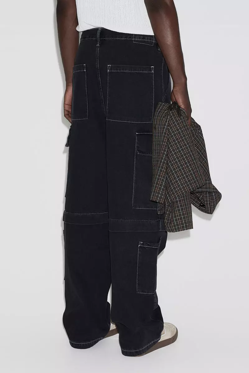 H&m baggy trousers top