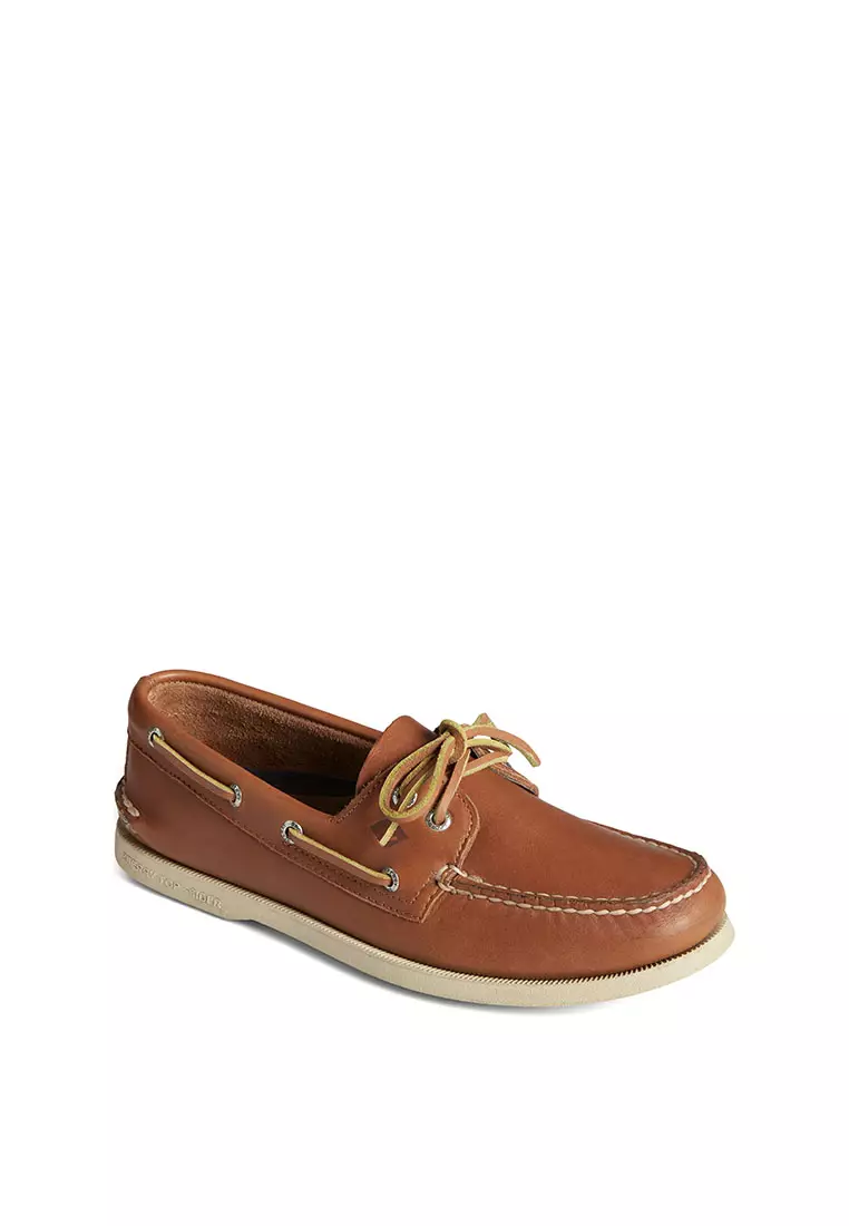 Men's Authentic Original™ 2-Eye Boat Shoes - Light Brown (13934369)