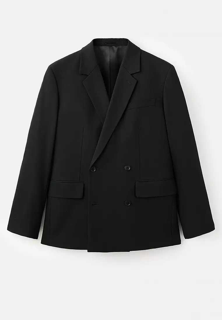 Boston Regular-Fit Double-Breasted Suit Jacket