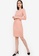 ZALORA WORK pink Round Neck Bodycon Dress 25B10AAAD8A5D0GS_4