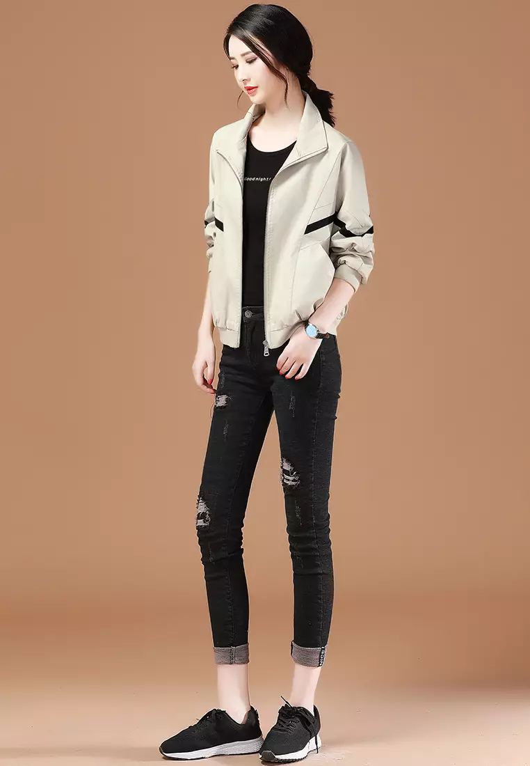 Girly discount leather jacket