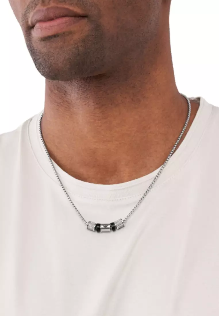 EMPORIO ARMANI ネックレス EGS2383020 NECKLACE Emporio Polio Armani] Emporio Armani Stainless Steel X