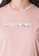Penshoppe pink Relaxed Fit T-shirt with Flock Print Branding E6BC0AA1CC060CGS_3