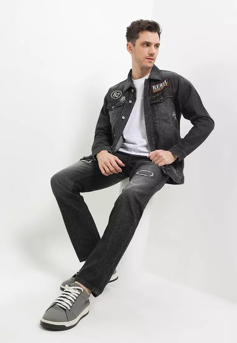 Cotton Denim Jacket MJF199