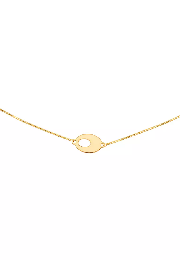 HABIB Oro Italia 916 Yellow Gold Bracelet GW49390124