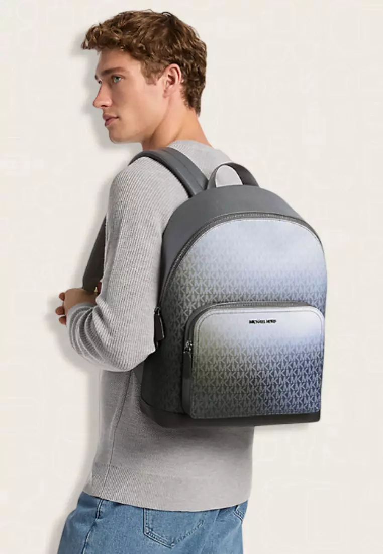 Michael Kors Cooper Ombré Signature Logo Backpack Black Multi