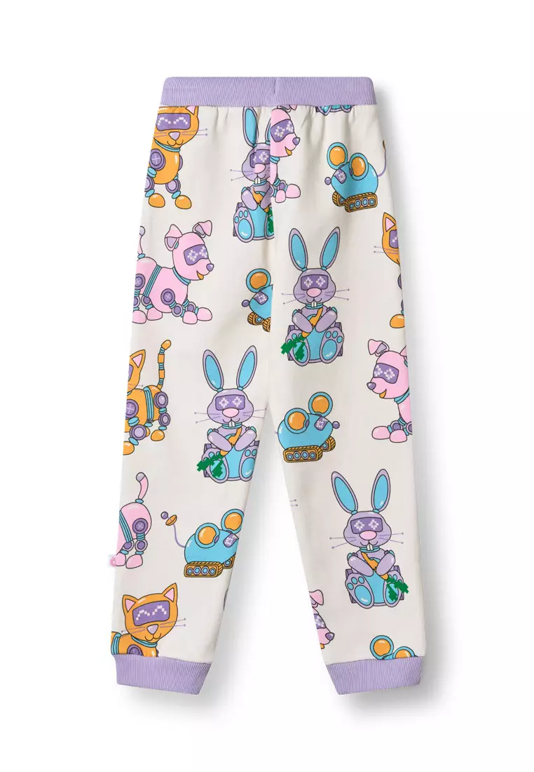 Macoun sweatpants with robot pets
