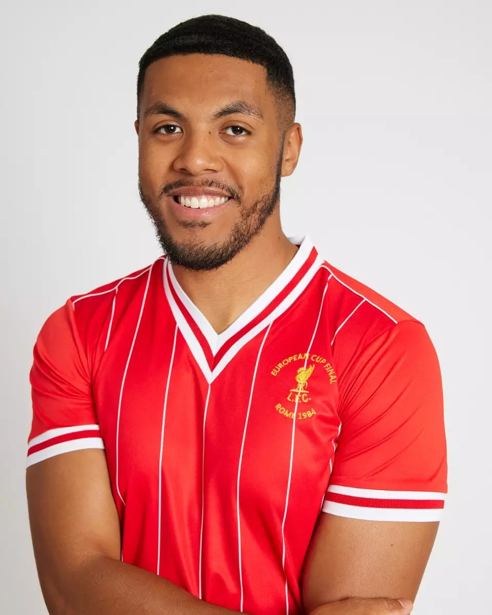 Liverpool FC 1984 Rome Home Shirt - Official LFC Jersey Original Pria