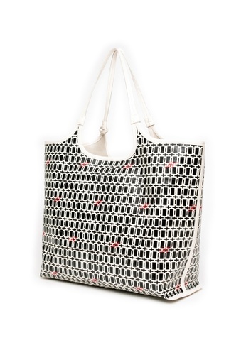 Buy Roger Vivier Grand Vivier Shopping Bag In Fabrics Tote Bag 2021 Online Zalora Singapore