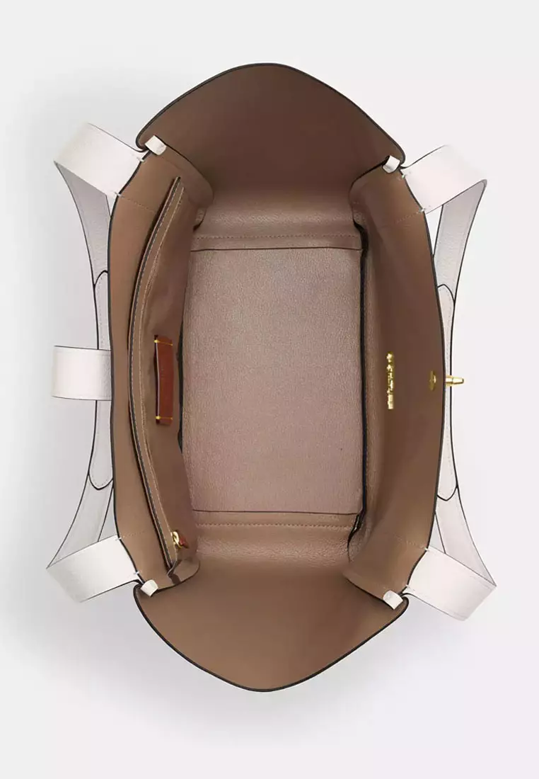 Women Hadley Turnlock Tote Bag